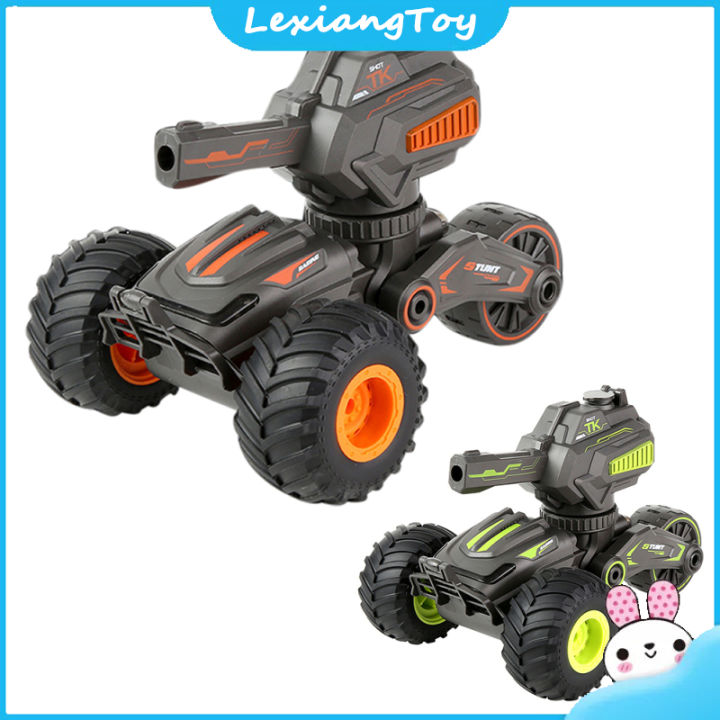 Lexiang Toys Remote Control Car Ubble Blowing Water Bomb 2-in-1