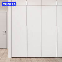 【CW】YONFIA 3699S White Long Aluminium Hidden Furniture Wardrobe Cabinet Drawer Pull Handle Concealed Furniture Closet Door Handle