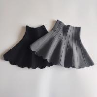 【CC】✑  2-12 Years Baby Toddler Teen Tutus Children School Knit Tutu Skirt Bottoms Pleated Skirts Kids