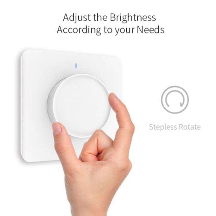 1set-led-zigbee-dimming-panel-portable-dimming-switch-knob-light-brightness-adjuster-white