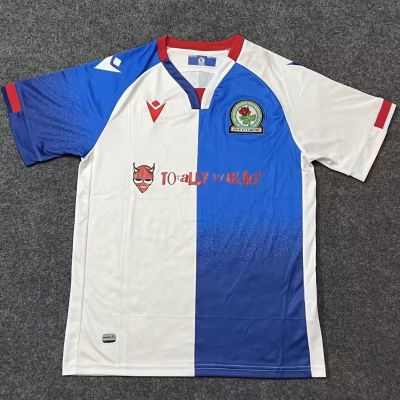 เสื้อกีฬาแขนสั้น ลายทีมชาติฟุตบอล Blackburn Jersey 22 23 แห้งเร็ว ไซซ์ S-XXL AAA