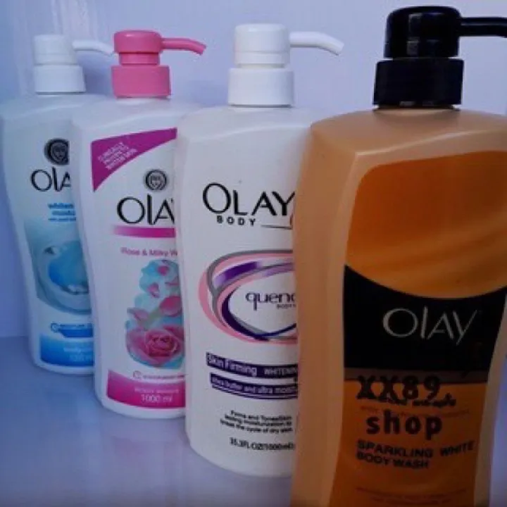 Elle1 Ca Olay BODY WASH 1000ml whitening / Rose Milky White / Total