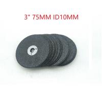 10pcs 75xID10xT1.2mm Resin Cutting Wheel Disc 3 Cutting discs For Rotary Tool Angle Grinder Cutting Metal Stainless Steel