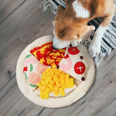 สัตว์เลี้ยงสุนัข snuffle เสื่อของเล่นสุนัขจมูกกลิ่นการฝึกอบรมการดมกลิ่นสุนัขปริศนาของเล่นช้าให้อาหารอาหารตัวอักษร washboard displayer