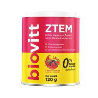 ส่งฟรี 120 กรัม biovitt ZTEM สเต็มเซลล์อาหารเสริม เพื่อสุขภาพ บำรุงผิว ปรับสมดุลขับถ่าย 120 g.