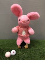 Golf Head Cover For Hybrid "Rabbit"Pink