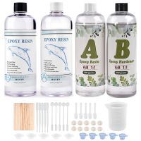 【CW】﹍  1:1 Epoxy Resin Glue Kits Adhesive Transparent Hardener Jewelry Making Sets