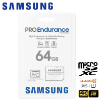 Samsung 64GB PRO Endurance Micro SDXC With Adapter