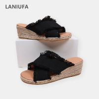 Sport Wedges Platform Women Shoes 2022 Designer High Heels Slippers Sandals Flip Flops Women Summer New Slides Mujer Zapatos