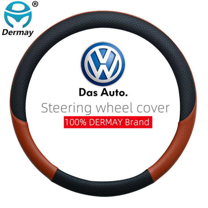 2023-100-dermay-nd-leather-car-steering-wheel-cover-anti-slip-for-vw-golf-polo-bora-passat-touran-cc-t6-t5-t4-auto-accessories