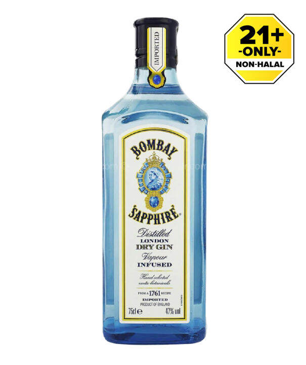Bombay Sapphire London Dry Gin 750ml Lazada