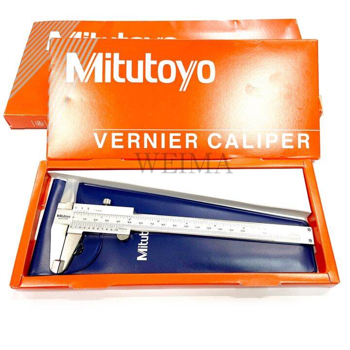 [100 ORIGINAL] MITUTOYO VERNIER CALIPER 150mm / 6" x 0.05mm (530104