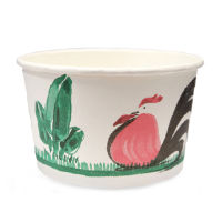 เฟสท์ ถ้วยกระดาษ ลายไก่ ขนาด 850 มล. x 50 ใบ / Fest Paper Bowl Chicken 850 ml x 50 pcs Code 807012