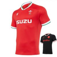 2020 2021 Wales Rugby Jersey 2020/2021 Wales Home and Away Jersey Rugby shirt เสื้อรักบี้ เสื้อกีฬา เสื้อบอล เสื้อกีฬาชาย