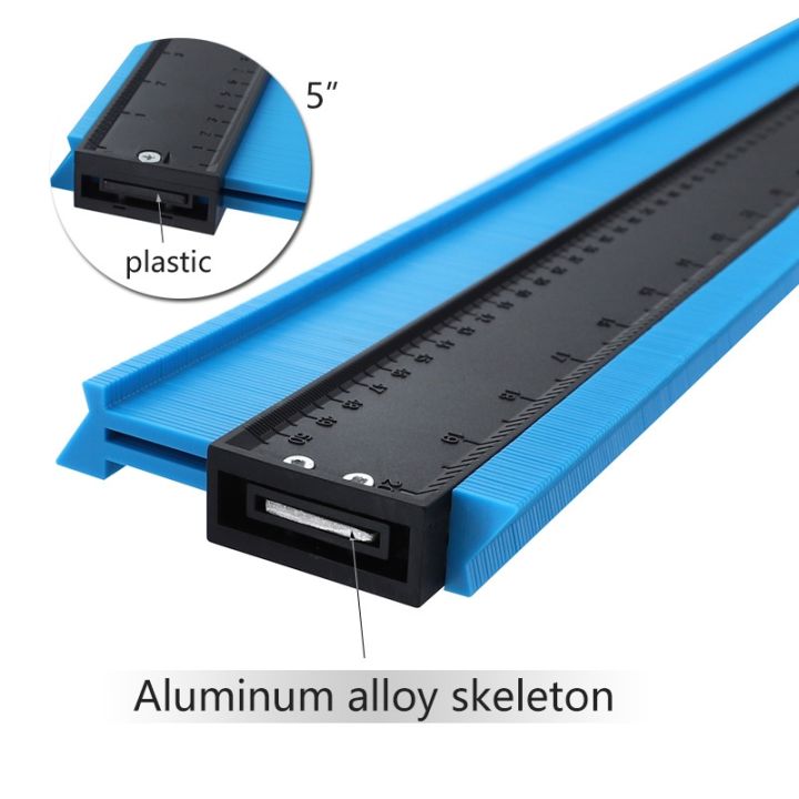 cw-1pc-contour-gauge-5-quot-10-quot-20-quot-outline-edge-shape-marking-for-tiling-auto-duplications