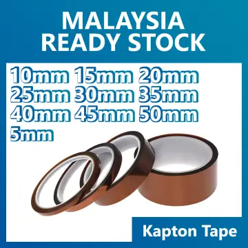 50mm 5cm x 30M Kapton Tape High Temperature Heat Resistant