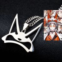 VTuber NIJISANJI Luxiem Mysta Rias Necklace Stainless Steel Cosplay Pendant Necklace Hip Hop Jewelry Fashion Chain Necklaces