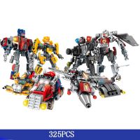 【SALE】 spechassgibrna19 MOC รถแปลงเทคนิครถบรรทุก Optimus Prime รถบรรทุกผู้สร้างดึงกลับอาคารรถบล็อก2-In-1แปลงร่างของเล่นเด็กของขวัญ