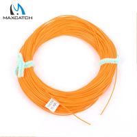 【cw】 Maximumcatch 0.6mm 0.7mm 0.9mm Running Line Shooting Line Orange Or Yellow Fly Fishing Line