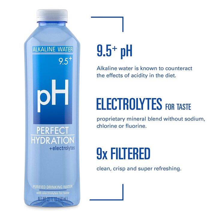 Perfect Hydration Alkaline Purified Drinking Water 591mL | Lazada PH