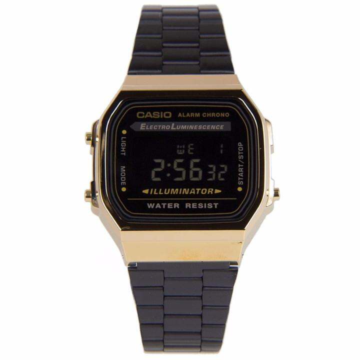 Casio Standard Digital A168WEGB-1B | Lazada Singapore