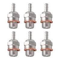 ☢❂✠ 6pcs N3 N4 3 4 Hot Spark Glow Plug Replace OS for Traxxas Kyosho HSP HPI Redcat 1/8 1/10 RC Nitro Engines Car Truck Buggy