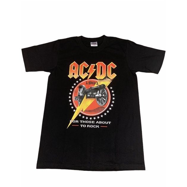 เสื้อวงดนตรี-acdc-ผ้านิ่ม-ใส่สบาย-คอไม่ย้วย-ผ้าไม่ย่าน-รับประกัน