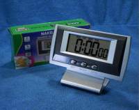 นาฬิกา LED ตั้งโต๊ะ บอกเวลา วันที่ ตั้งปลุกได้ เป็นนาฬิกาจับเวลา1/100 วินาที