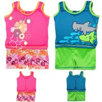 2-6 Swim Vest Kids Life Jacket Kids for Swimming Swimsuit Jumpsuit with Foam Girls Boys Sun Protection Sleeveless Swim Trainer  Life Jackets