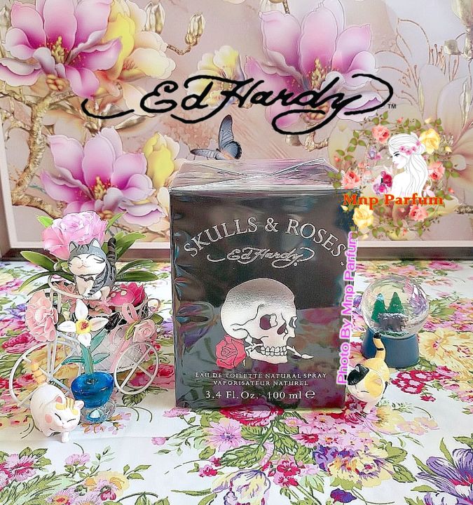 ed-hardy-skulls-amp-roses-for-him-by-christian-audigier-edt-100-ml-กล่องซีล