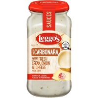 LEGGOS CARBONARA PASTA SAUCE 490g พาสต้าคาโบนาราซอส