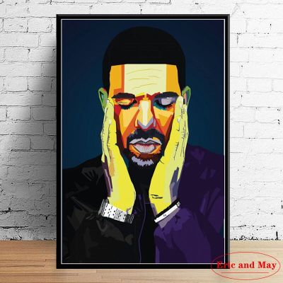 คุณภาพสูงน้ำผลไม้ Wrld J Cole โพสต์ Malone Mac Travis Scoot Rapper Hip Hop Star Art Decor โปสเตอร์ผ้าใบสำหรับตกแต่งบ้าน Wall