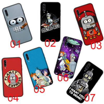 Futurama อ่อนนุ่ม ซิลิโคน เคสโทรศัพท์ หรับ OPPO Find X3 A33 A93 A57 A77 A96 A95 A73 F9 A32 A94 A74 A91 A17 Pro Lite Neo Black ปก