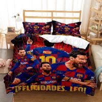 Caldwelllj Football Superstar Fashion 3D printed bedding Queen set  Soft and comfortable customized King size for boy