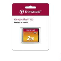 CompactFlash Card 2GB : CF133X : TS2GCF133 : Transcend