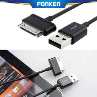 FONKEN 1M USB Data Sync Charger สายชาร์จสำหรับแท็บเล็ต Samsung Galaxy Tab 2 7 8.9 10.1 P1000 P3100 P3110 P5100 P6200