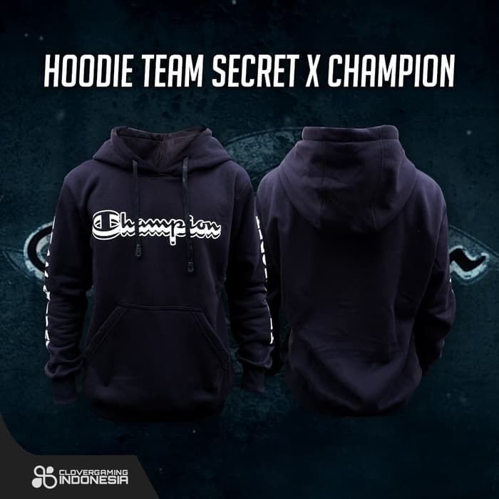 Team Secret x Champion Hoodie (Black)