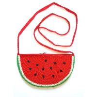 Fashion handmade Beaded Watermelon Bag