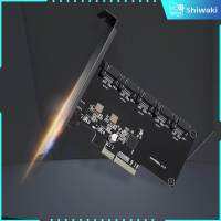 Shiwaki PCI Express เป็น SATA 3.0อะแดปเตอร์6Gbps พลังตนเองสำหรับเดสก์ท็อปพีซี