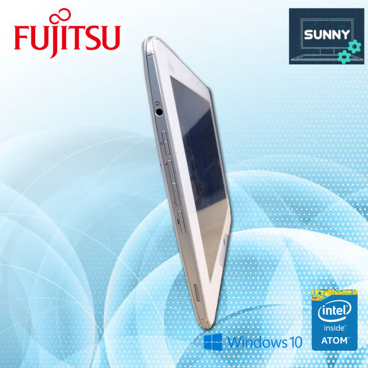 โน๊ตบุ๊ค-แท็บเล็ต-fujitsu-รุ่นarrow-q584-แรม4gb-window10-มือสองสภาพดี-สินค้าประมูลจากสำนักงานออฟฟิต