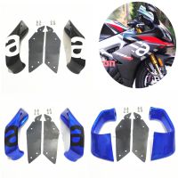 RSV4 Winglets for Aprilia RS4 125 50 RSV 1000R RS125 RSV1000 Wings Aerodynamic Front Fairing Downforce Spoiler Moto Parts Carbon