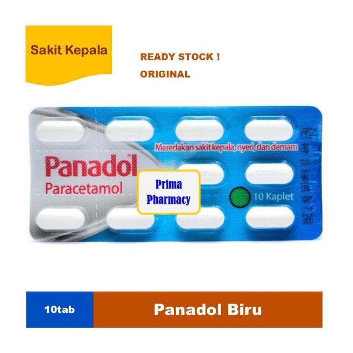 Panadol Sakit Kepala Panadol Biru Lazada Indonesia