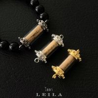 Leila Amulets หวายลูกนิมิต วัดเจดีย์ (พร้อมกำไลหินฟรีตามรูป)