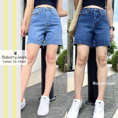 [พร้อมส่ง] BabarryJeans กางเกงยีนส์ผญ ยีนส์สามส่วน รุ่นคลาสสิค (Original) สียีนส์อ่อน/ สียีนส์เข้ม