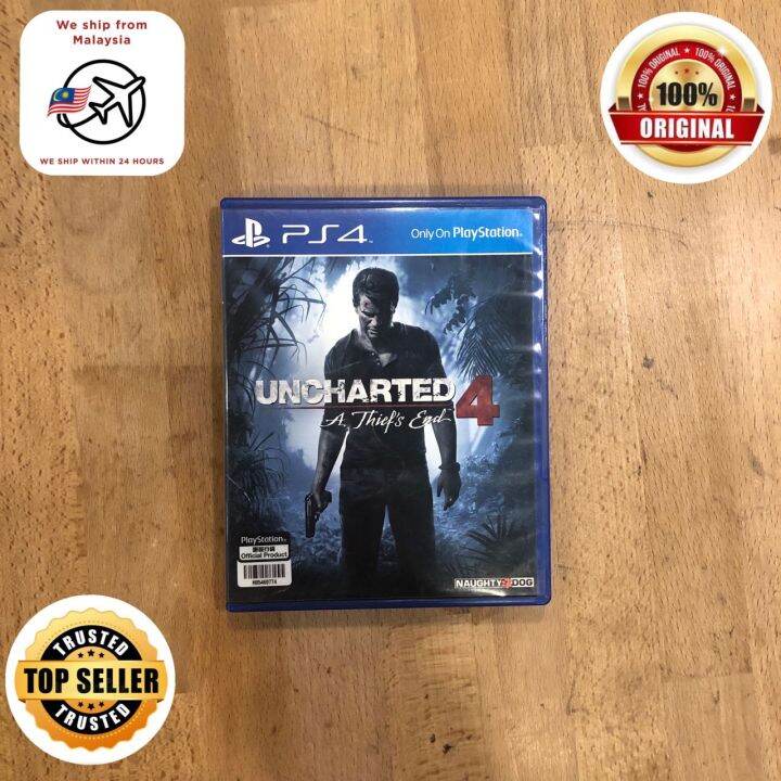 Uncharted 4: A Thief's End - PS4 - Used