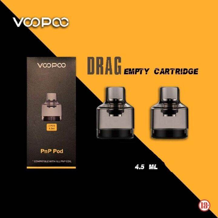 [Ready Stock] Legit Voopoo Drag S Drag X Pnp Replacement Pod Tank 4.5ml ...