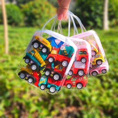 Mini Car Model Toy Pull Back Car Toys Engineering Vehicle Fire Truck Kids Inertia Cars Boy Toys Diecasts Toy for Children Gift