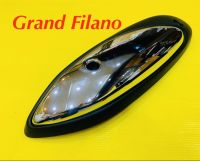 แผ่นกันร้อน Grand Filano นอก+ใน ชุบ/ดำ : HMA