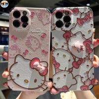 [Free Shipping] เคสไอโฟน เคสไอโฟน11 เคสไอโฟน13 เคสโทรศัพท์ เคสไอโฟน6 เคสไอโฟนxr การ์ตูน kitty สีชมพู Hello Kitty iPhone 11 12 13 Pro Max X Xr Xs Max 7 8 Plus เคสไอโฟน เคสไอโฟน11