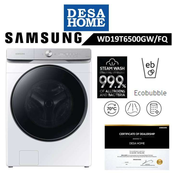 samsung wd19t6500gw